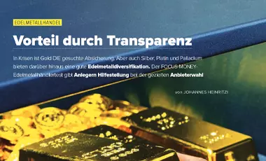 Auvesta | Focus Money - Vorteil durch Transparenz 